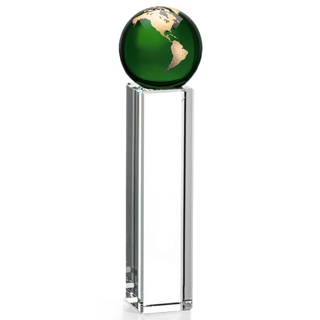 Luz Globe Award - Green/Gold 2