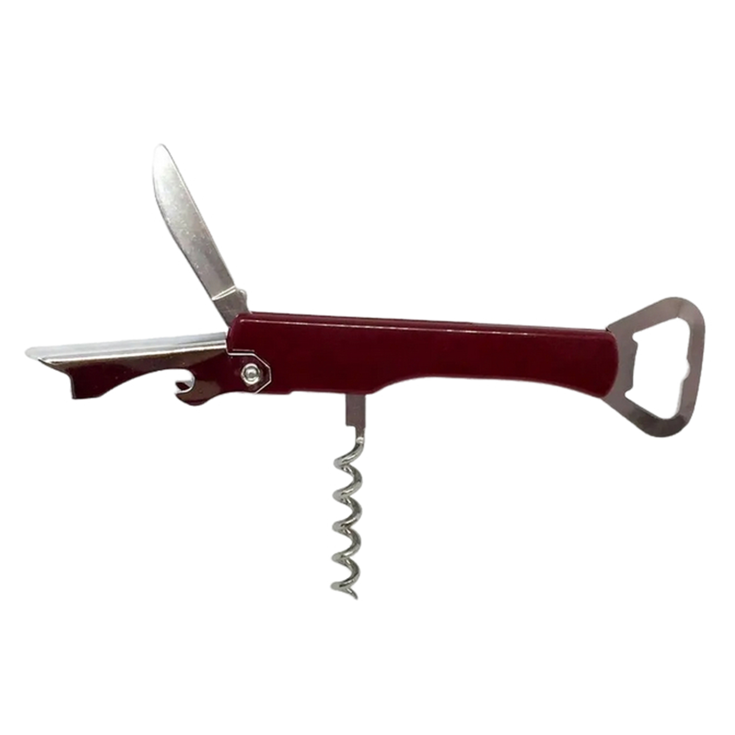 Foldable Corkscrew and Bottle Opener with Knife 6
