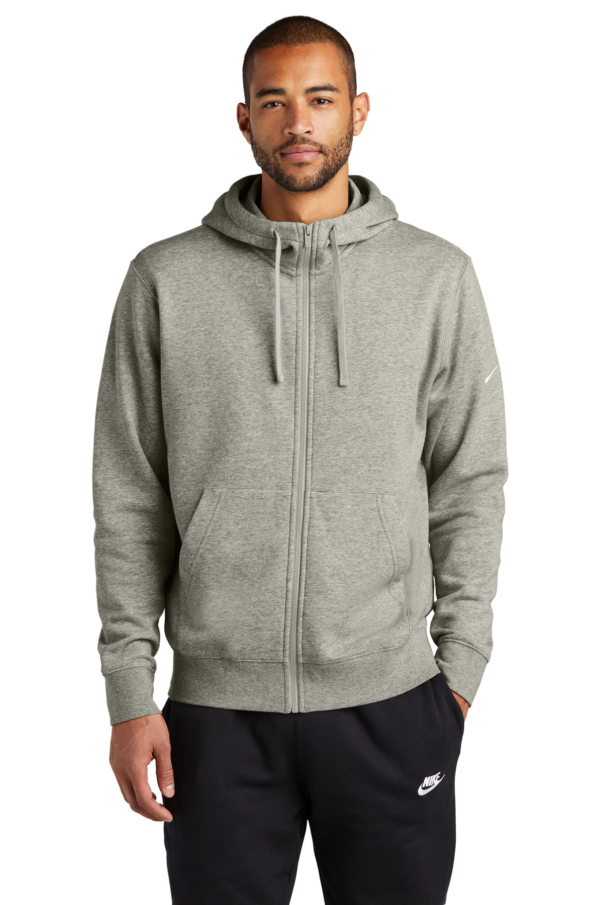 Nike Club Fleece Sleeve Swoosh Full-Zip Hoodie NKDR1513 49