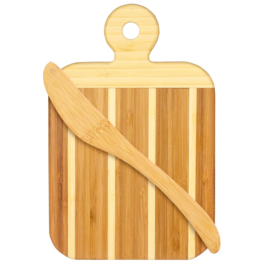 Striped Paddle Board with spreading knife 3