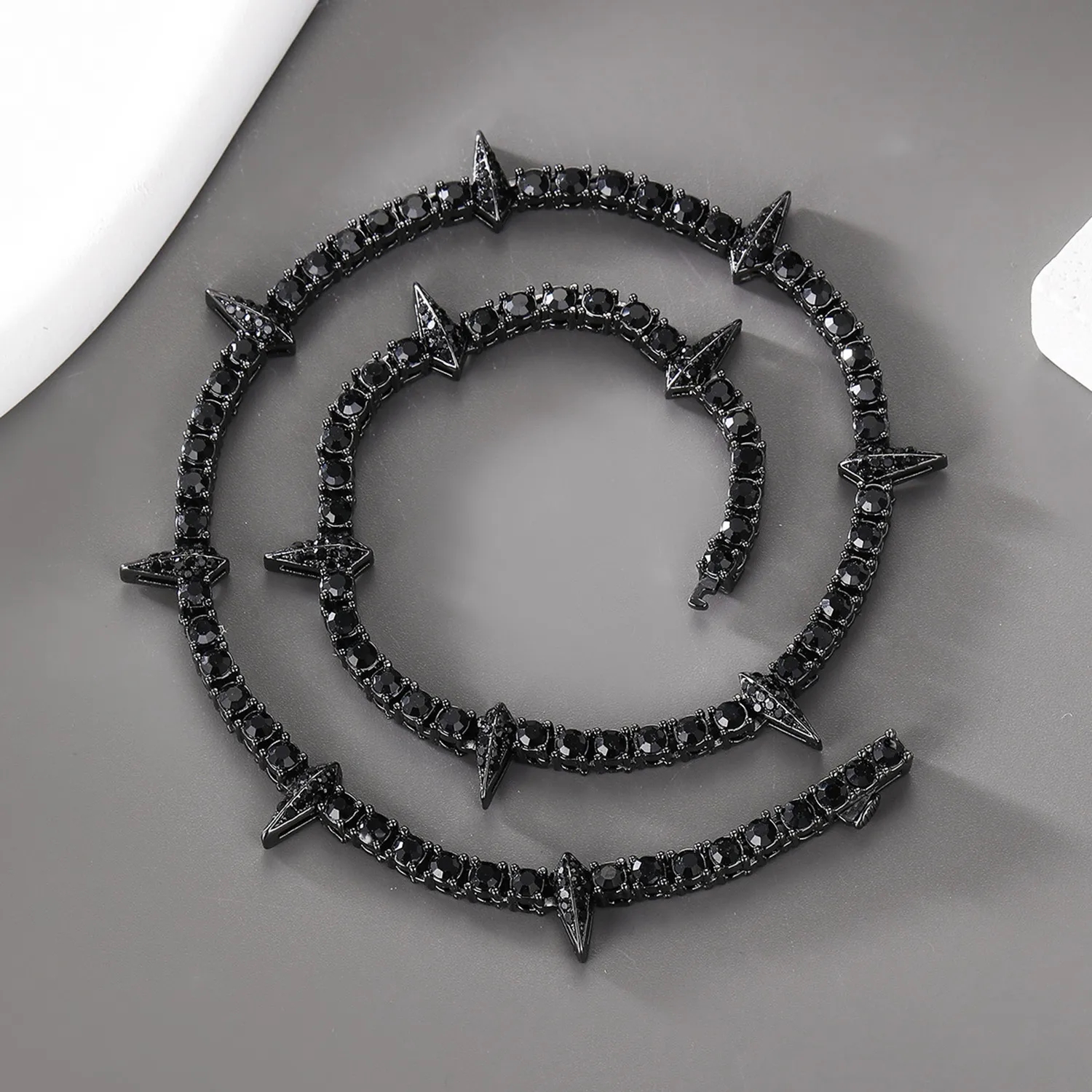 Black Panther Men'S Full Diamond Sweater Chain 9