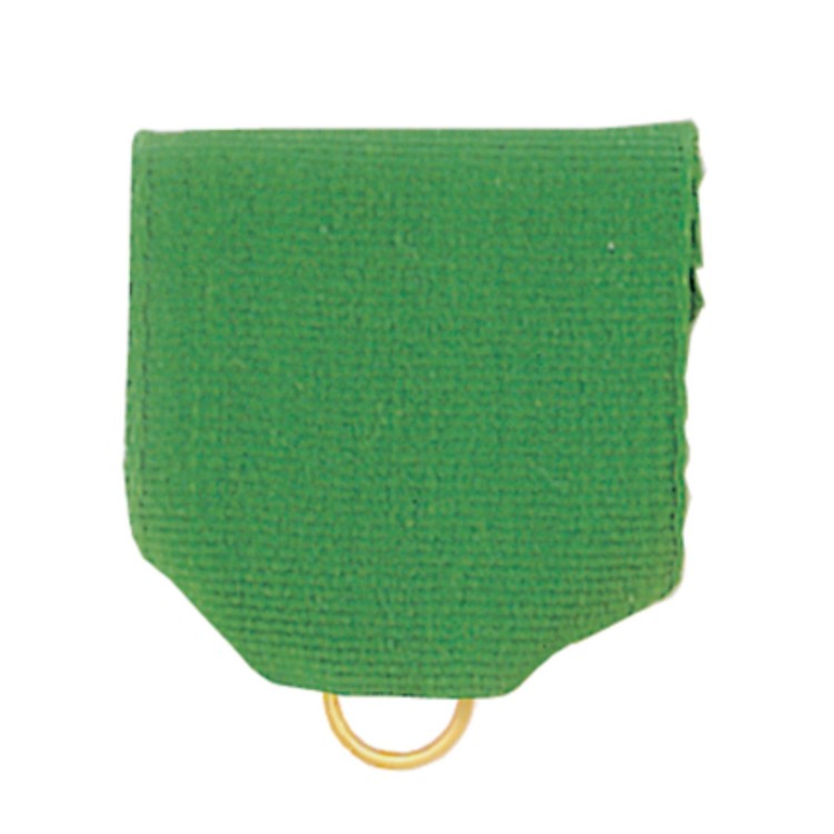 Solid Green Pin Drape Ribbon with Jump Ring 1