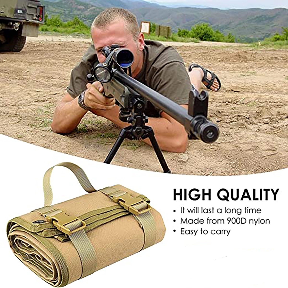Outdoor Tactical Gear Shooting Mat 10