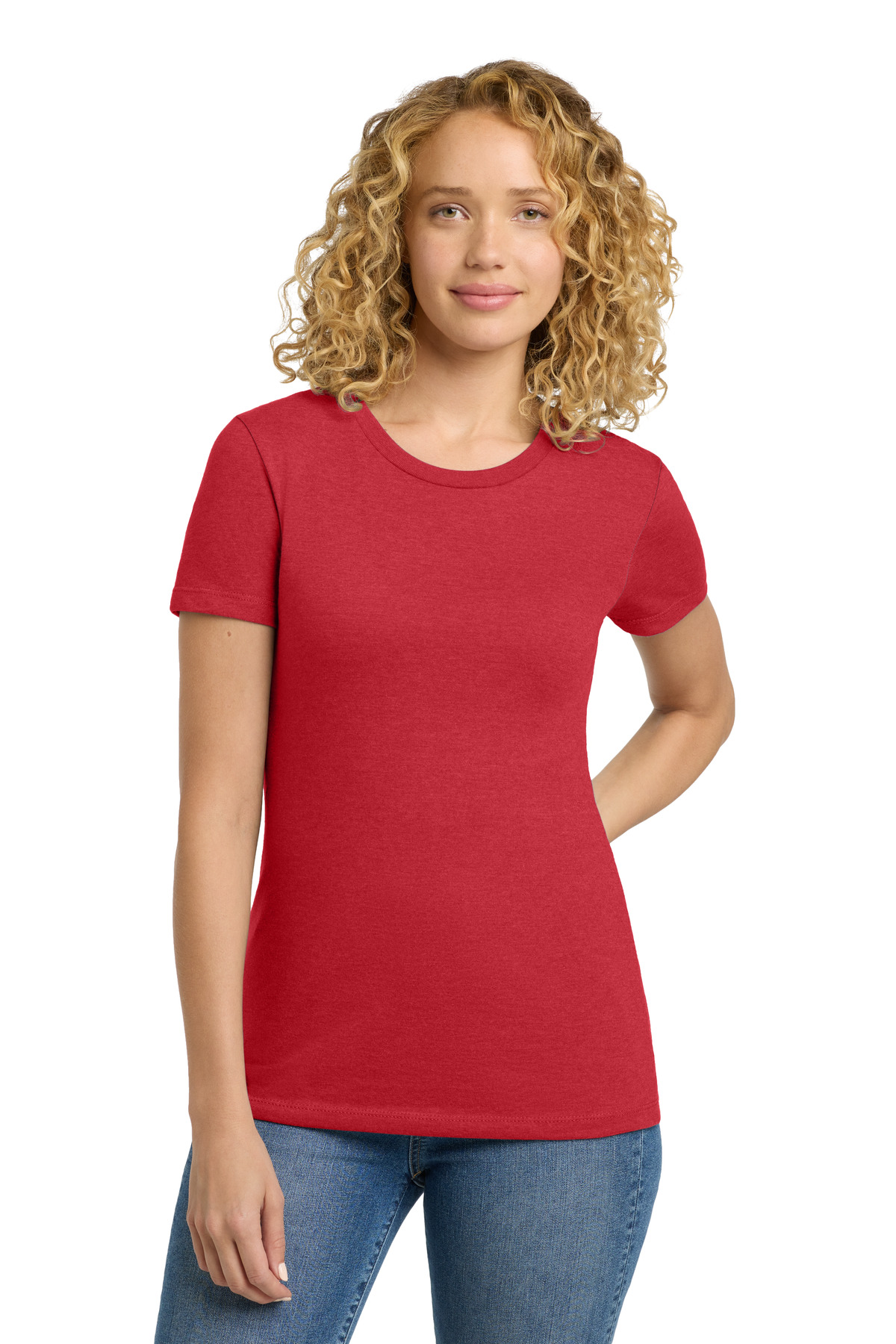 Next Level Apparel Women's CVC Tee. NL6610 106