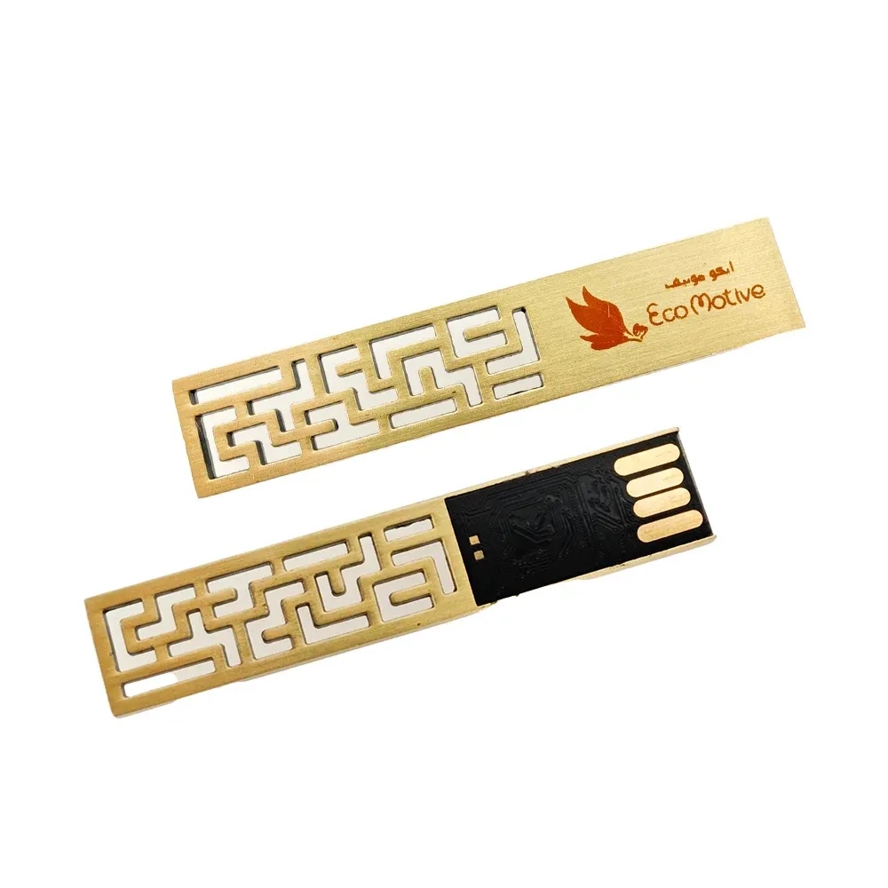 Bamboo Notebook Pen Bottle USB Gift Set 5