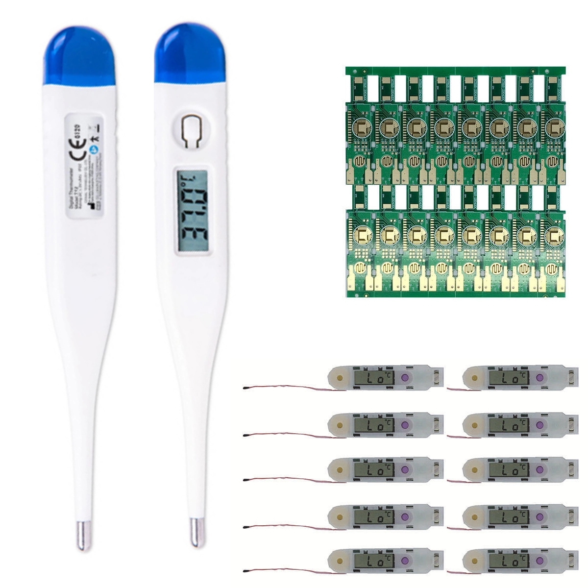 Waterproof Digital LCD Oral Baby Thermometer 3