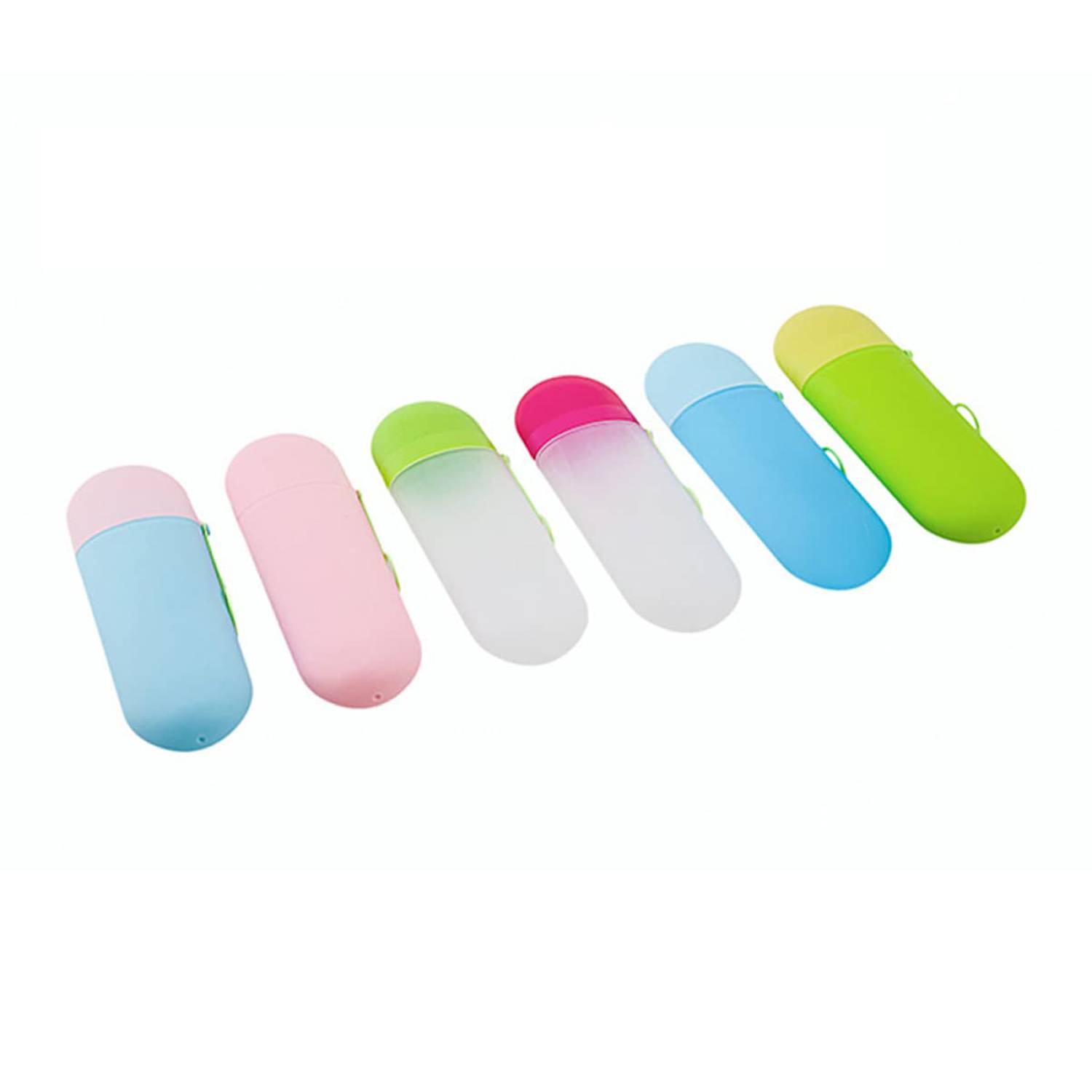 Candy Colored Portable Wash Toothbrush Box 6