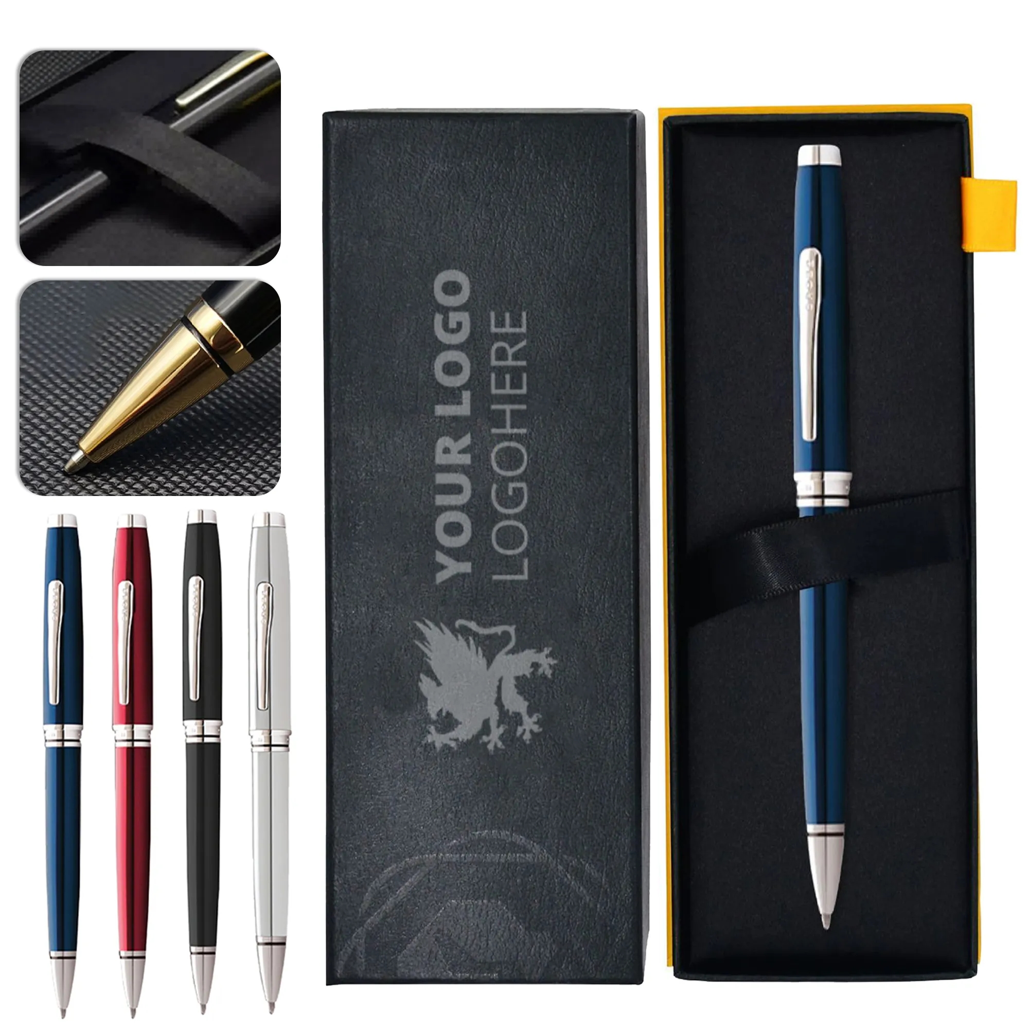 Metal Twist Signature Ballpoint Pen 1