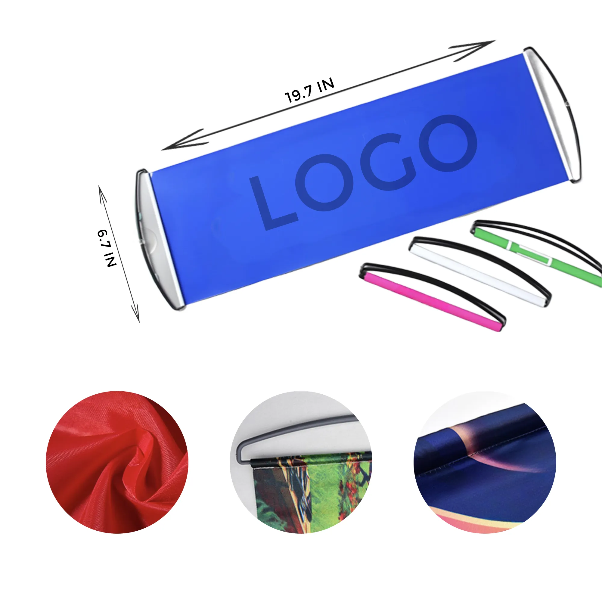 MOQ 50 PCS Hand-Held Flag