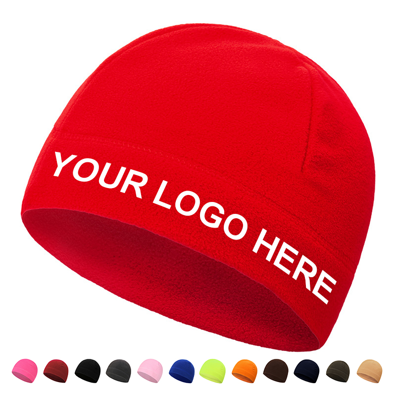 Fashionable Soft Warm Fleece Beanie 5