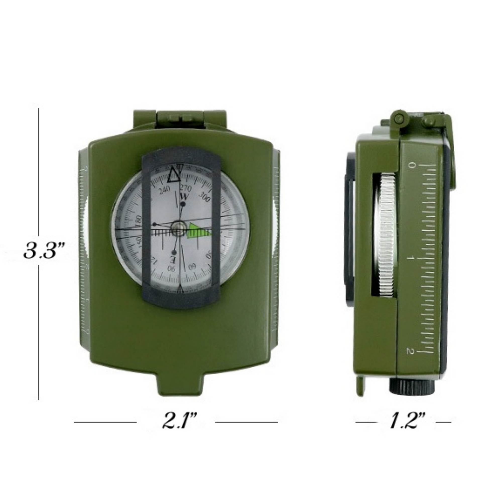 Military Grade Hiking Survival Compass 5