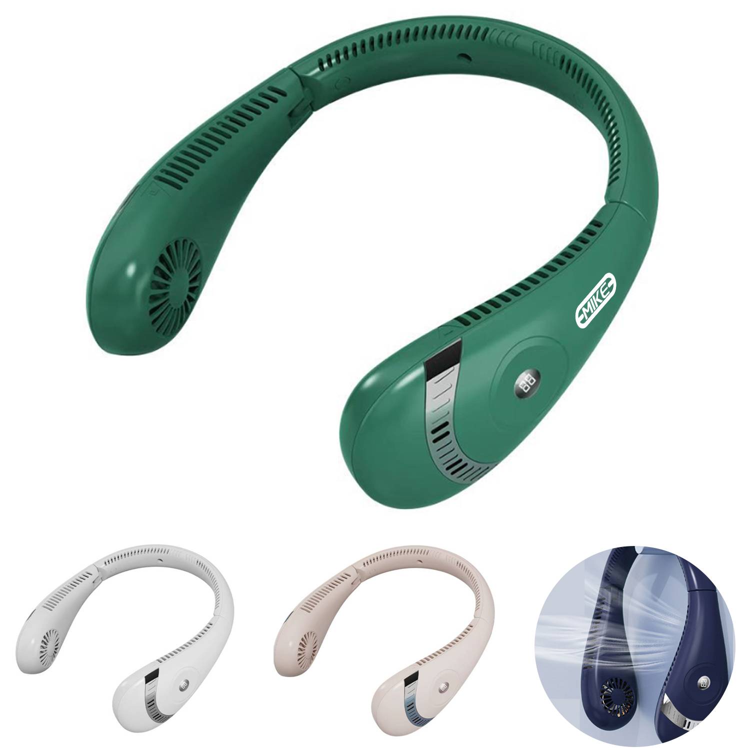 Foldable Leafless Neck Fan 3