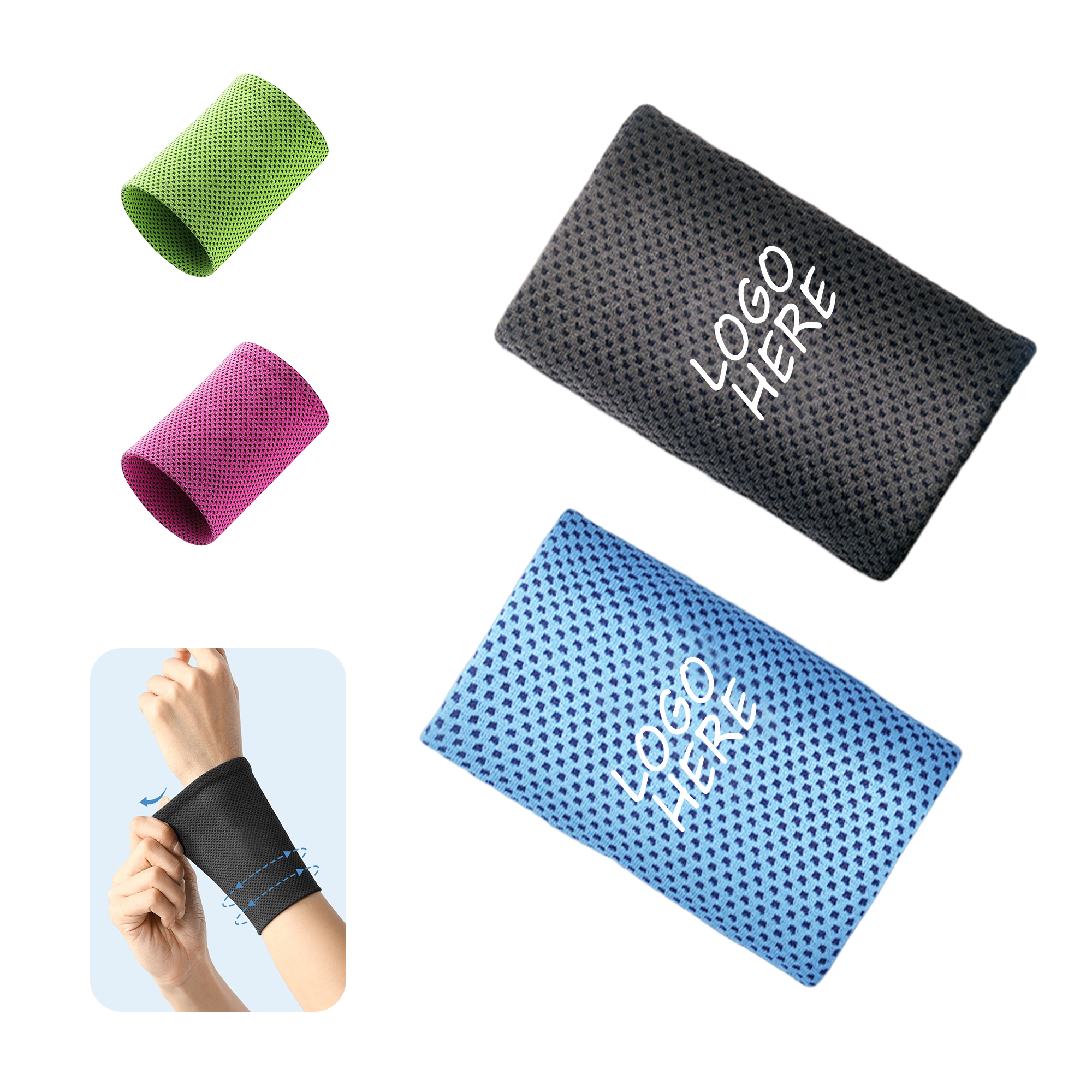 Outdoor Sports Cooling Wristbands 3