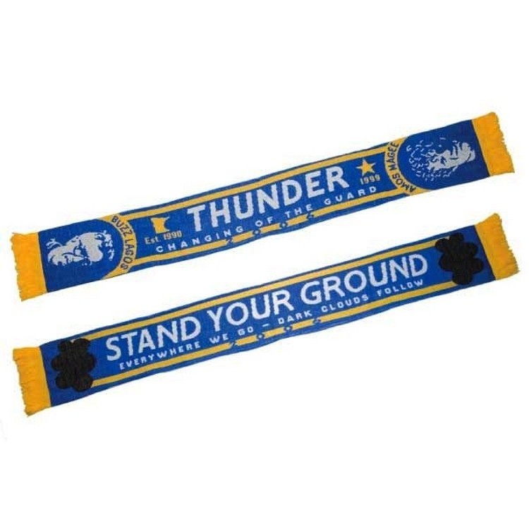 Knitted Stadium Scarf - 62"x7" 2