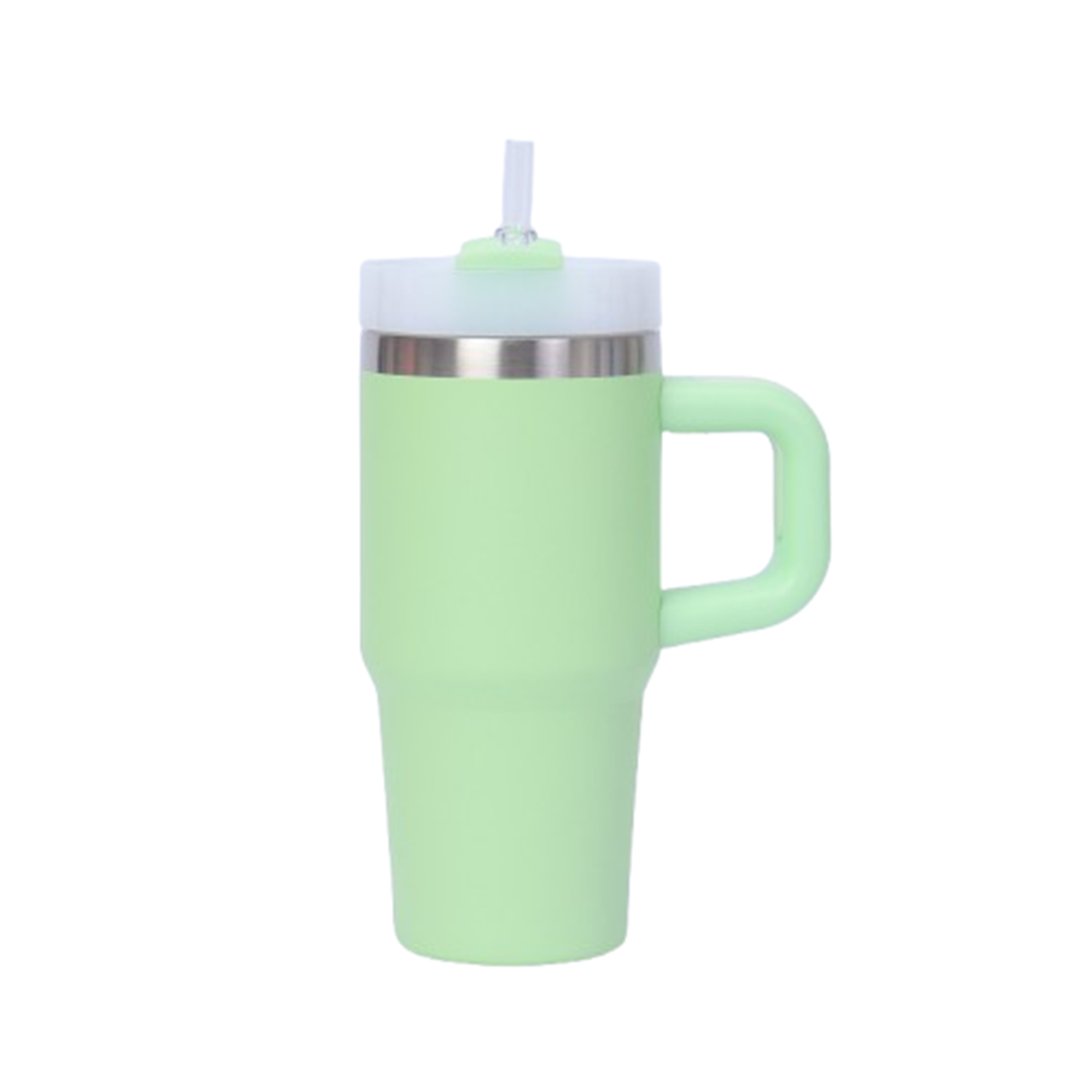 14oz Stainless Steel Insulated Straw Tumbler w/ Handle 9