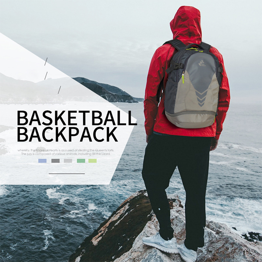 Basketball Backpack With Bottom Ball Compartment 3