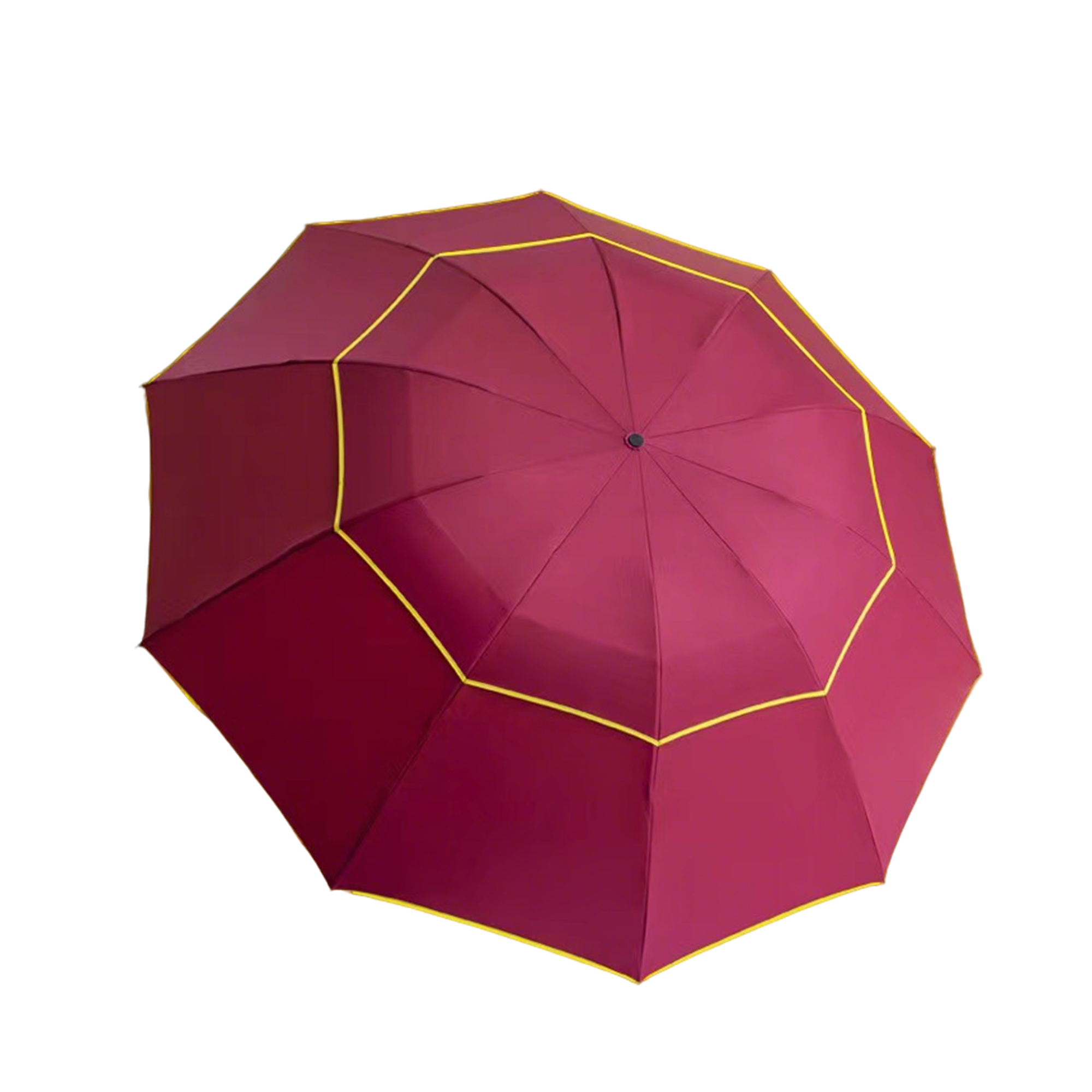 Vented Wind Resistant Folding Umbrella 50" Arc Length 2