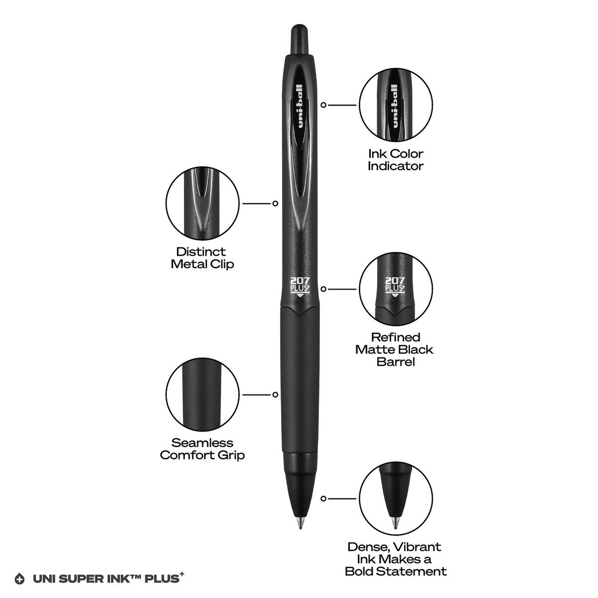 uni-ball® 207 PLUS+ Gel Pen 37