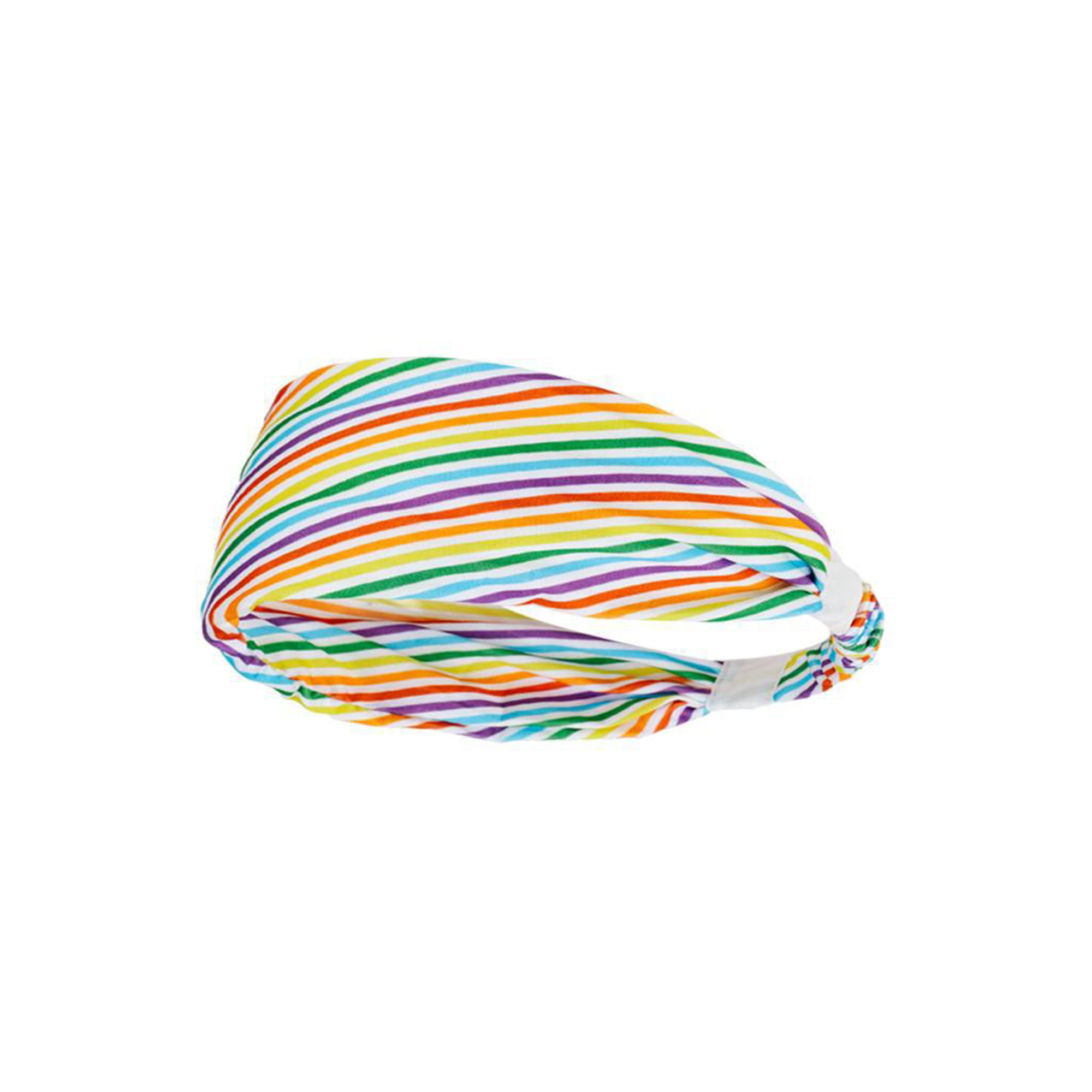 Polyester Rainbow Pride Elastic Headband 5