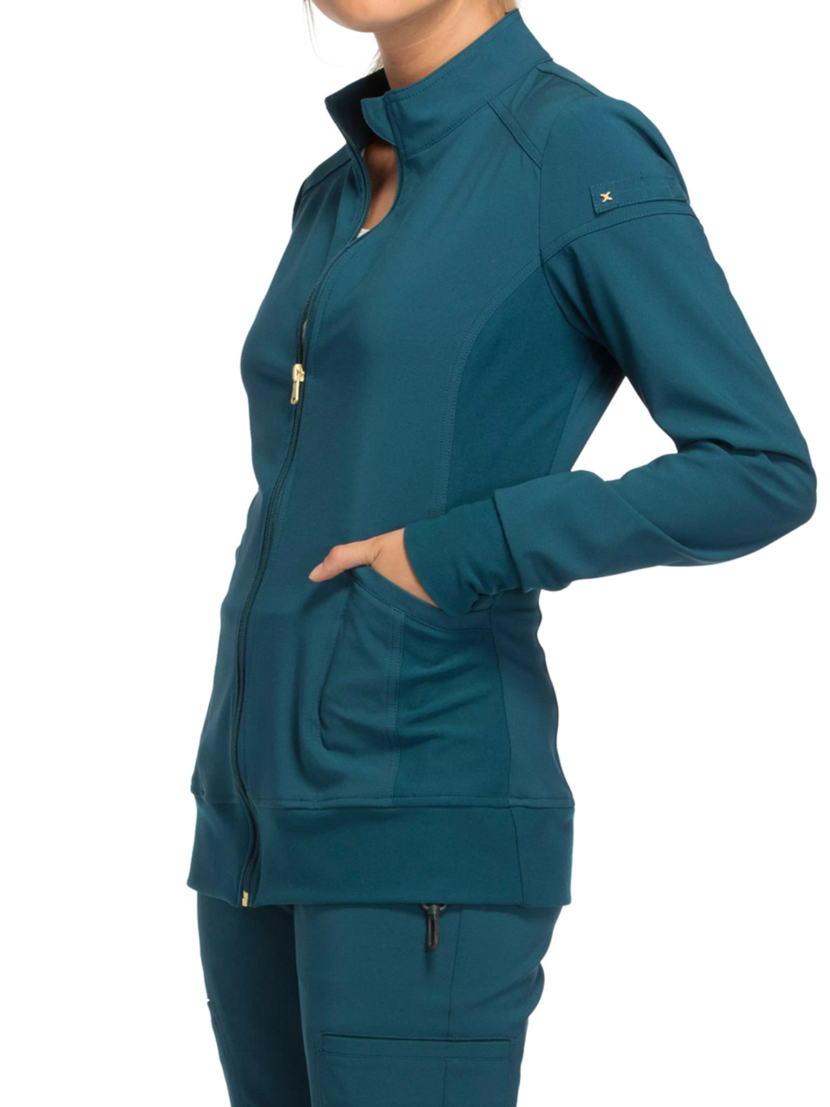 Cherokee - iFlex - 2 Pocket Zip Front Jacket 19