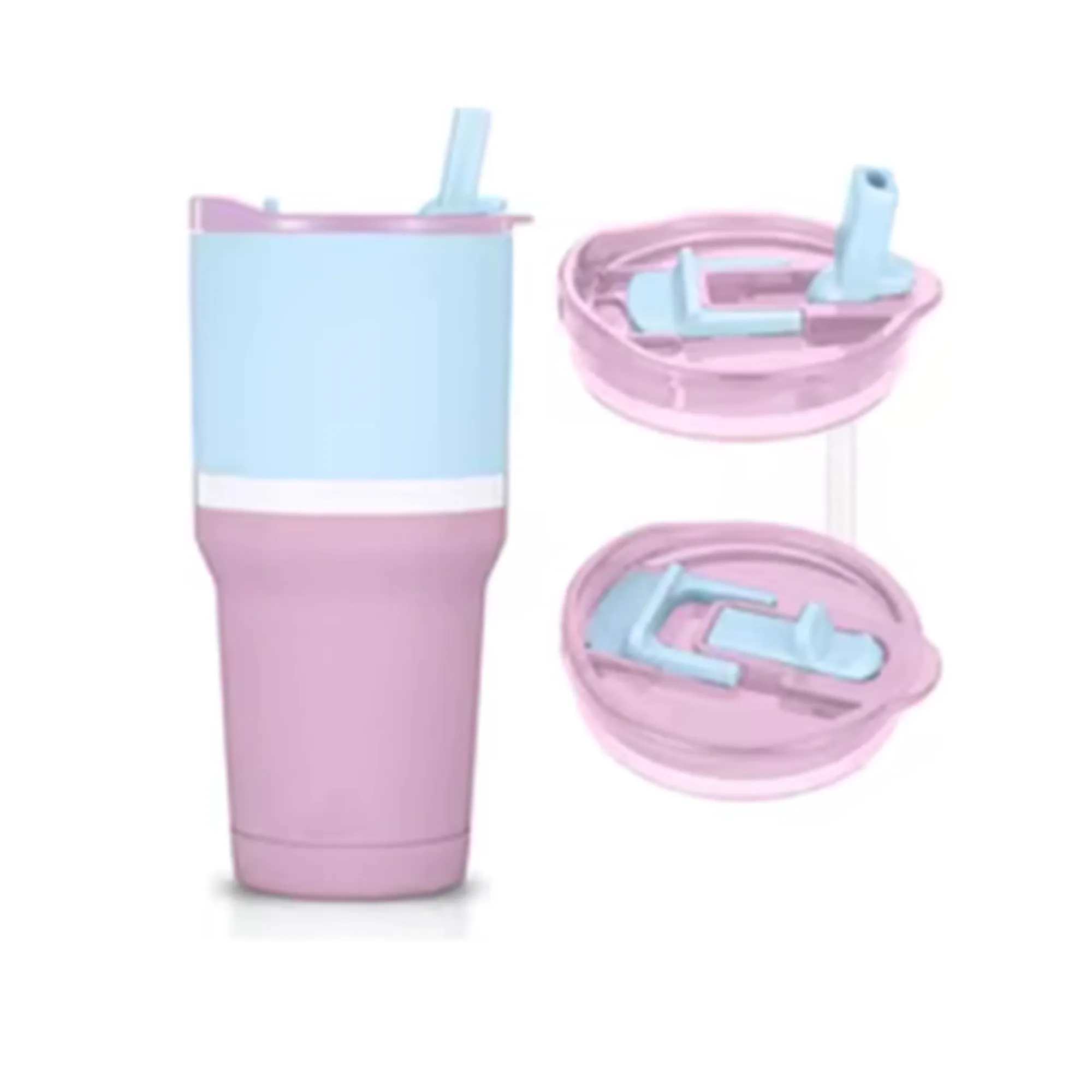 Tumbler with straw Lids 30oz 17
