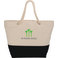 Zippered 12oz Cotton Canvas Rope Tote 21