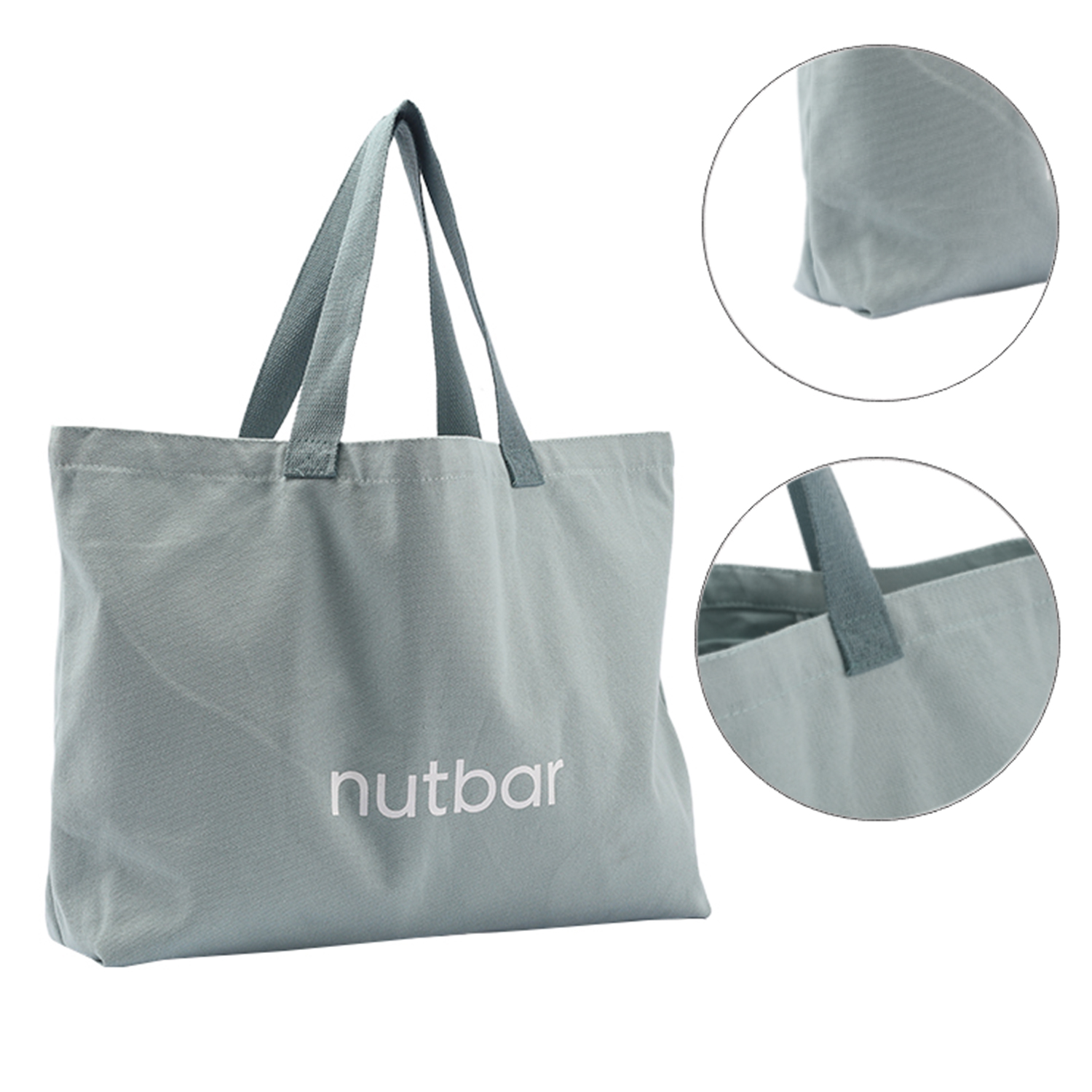 Cotton Canvas Shopping Tote Bag 10