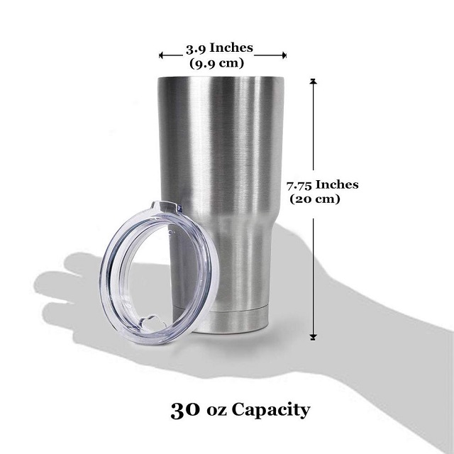 Stainless Steel Water Bottle 30 oz 5