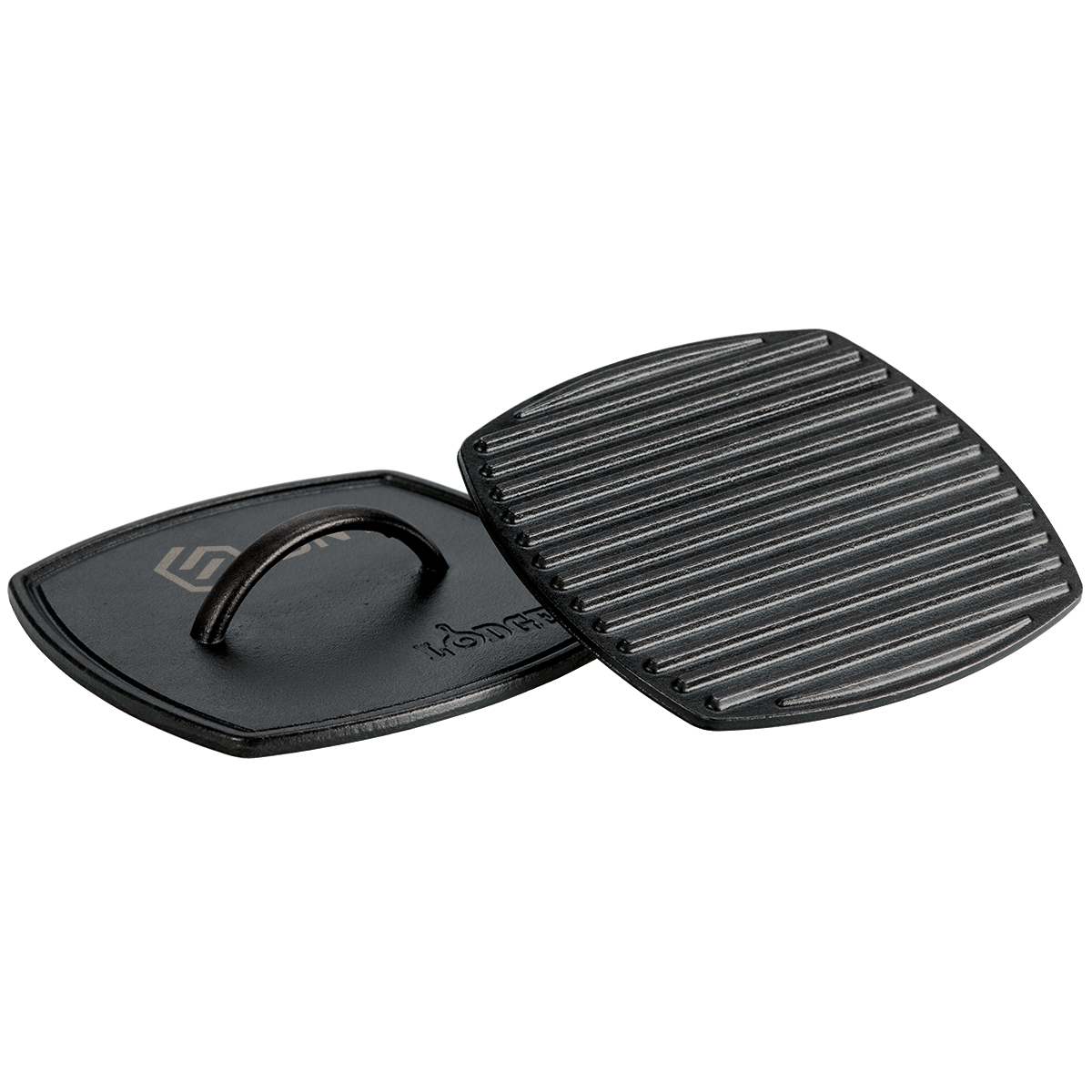 Lodge® 8.25" Cast Iron Panini Press 7