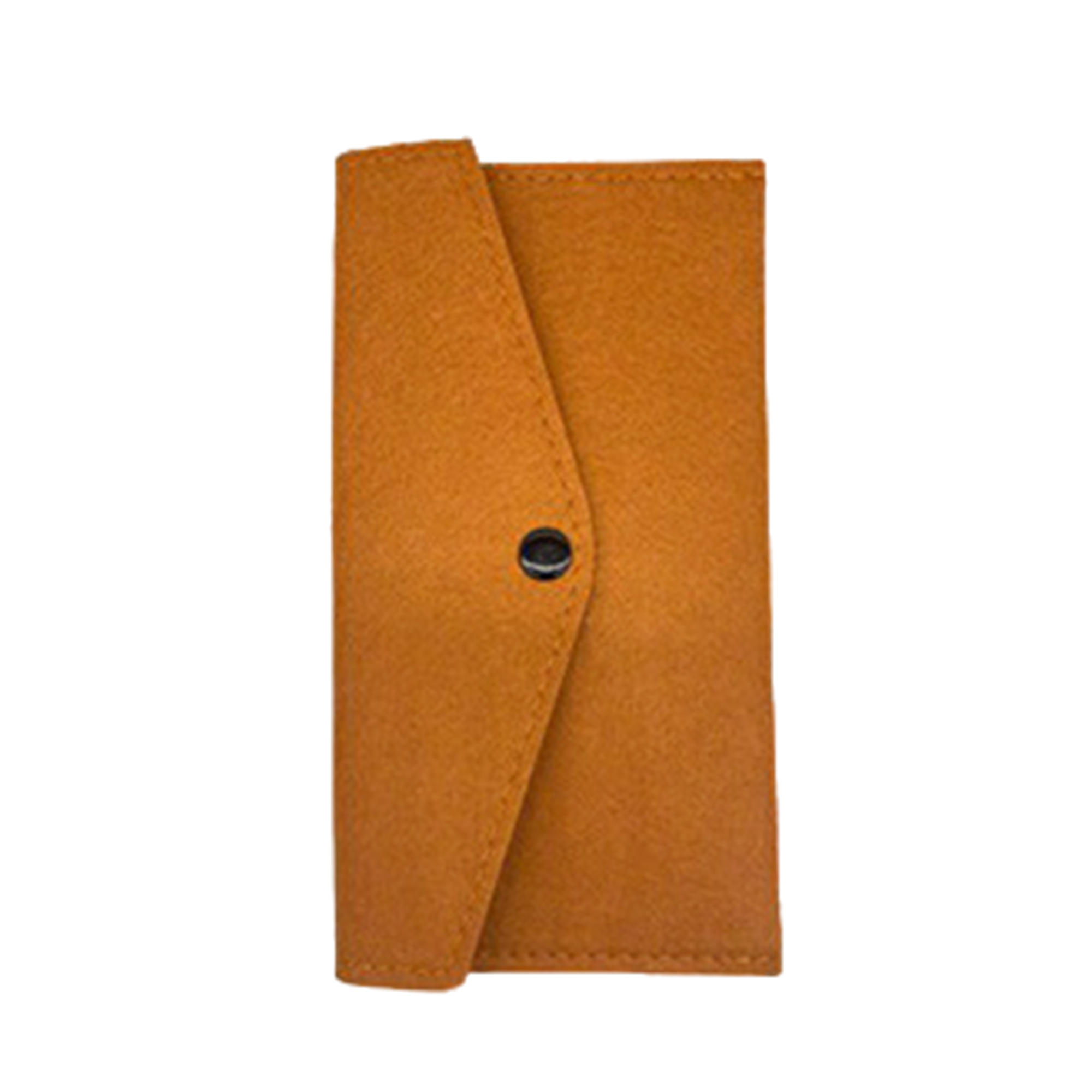 Wool Felt Storage Pouch With Snap Closure 7.7" 4