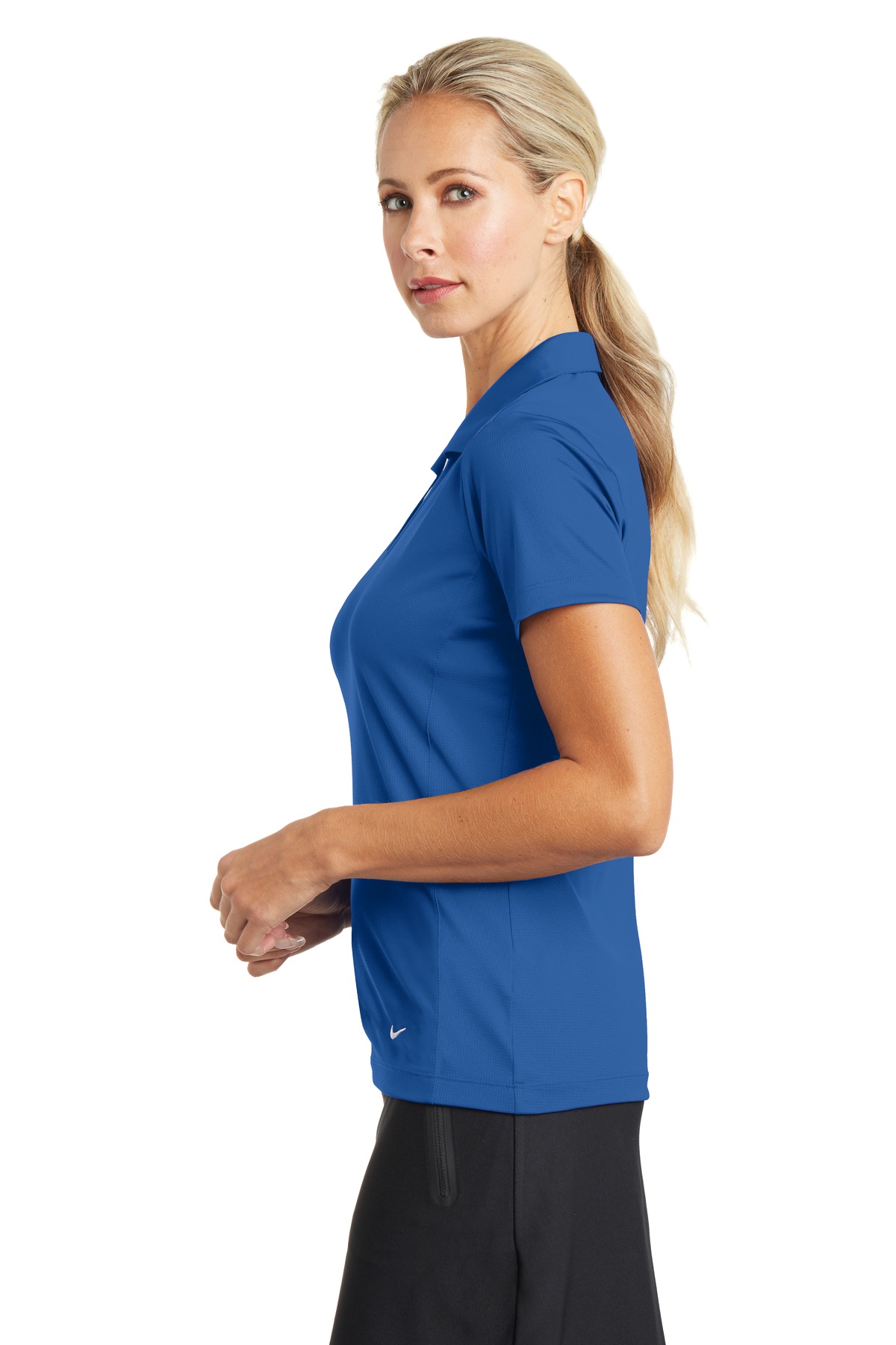 Nike® Women's Dri-FIT Vertical Mesh Polo 23