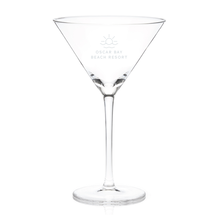 Viski® Stemmed Crystal Martini Glass