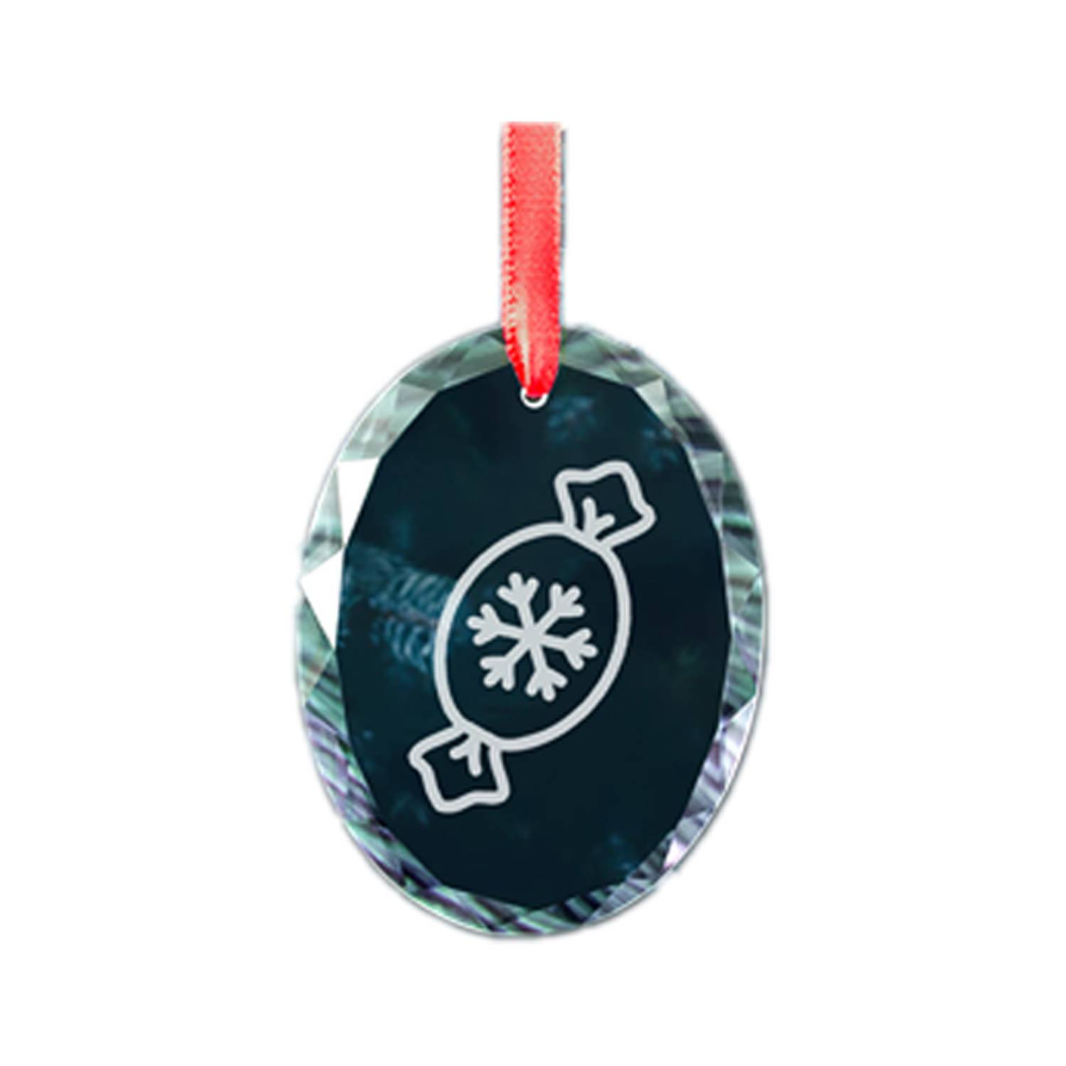 Beveled Glass Ornament 4