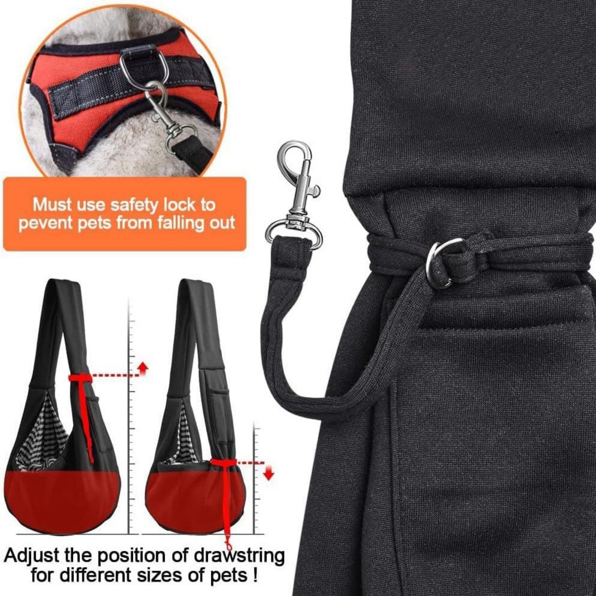 Small Dog Sling Carrier 6