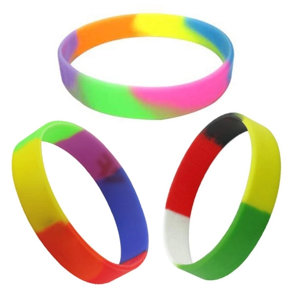 Multi-Color Silicone Bracelet 2