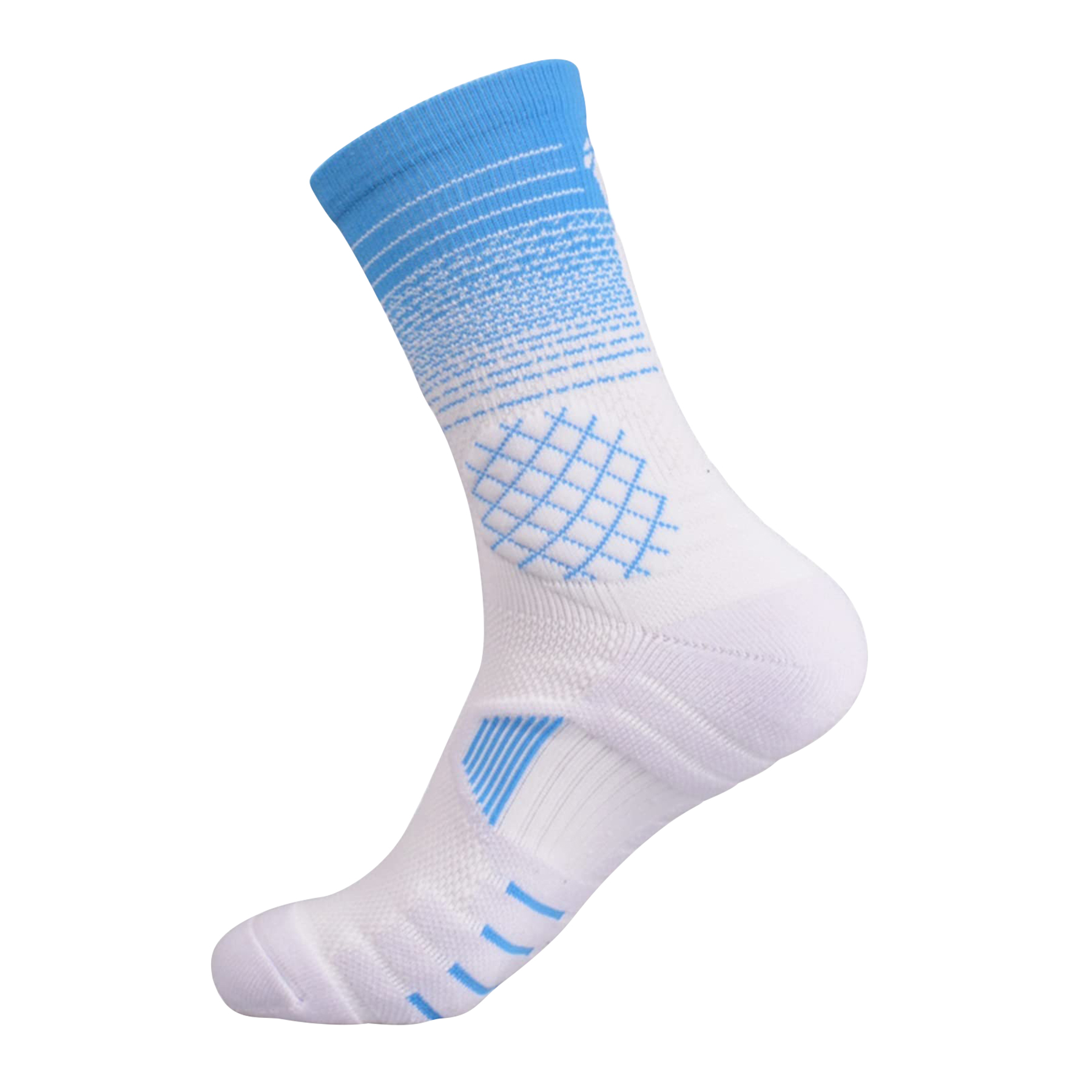 Full-Color Jacquard Mid-Calf Sports Socks 4