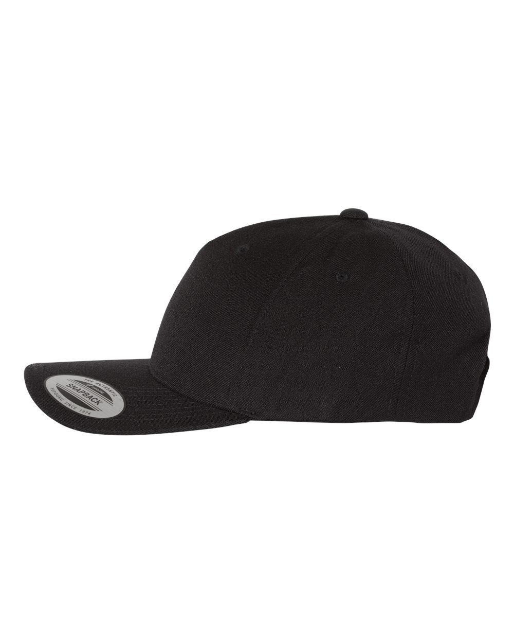 Premium Five-Panel Curved Bill Snapback Cap - 5789M 6