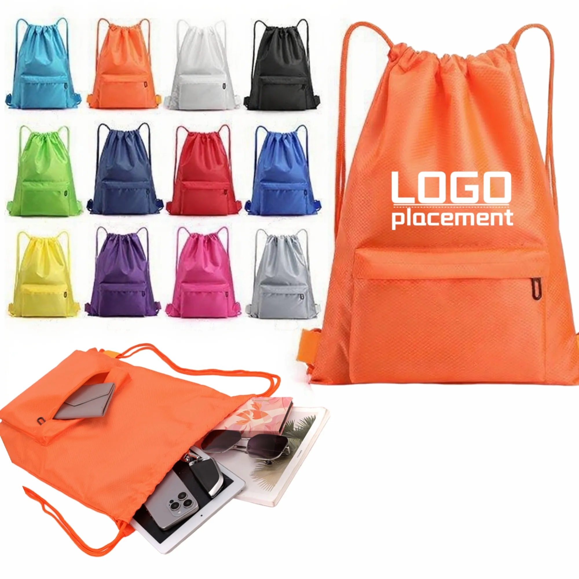 Waterproof Drawstring Backpack