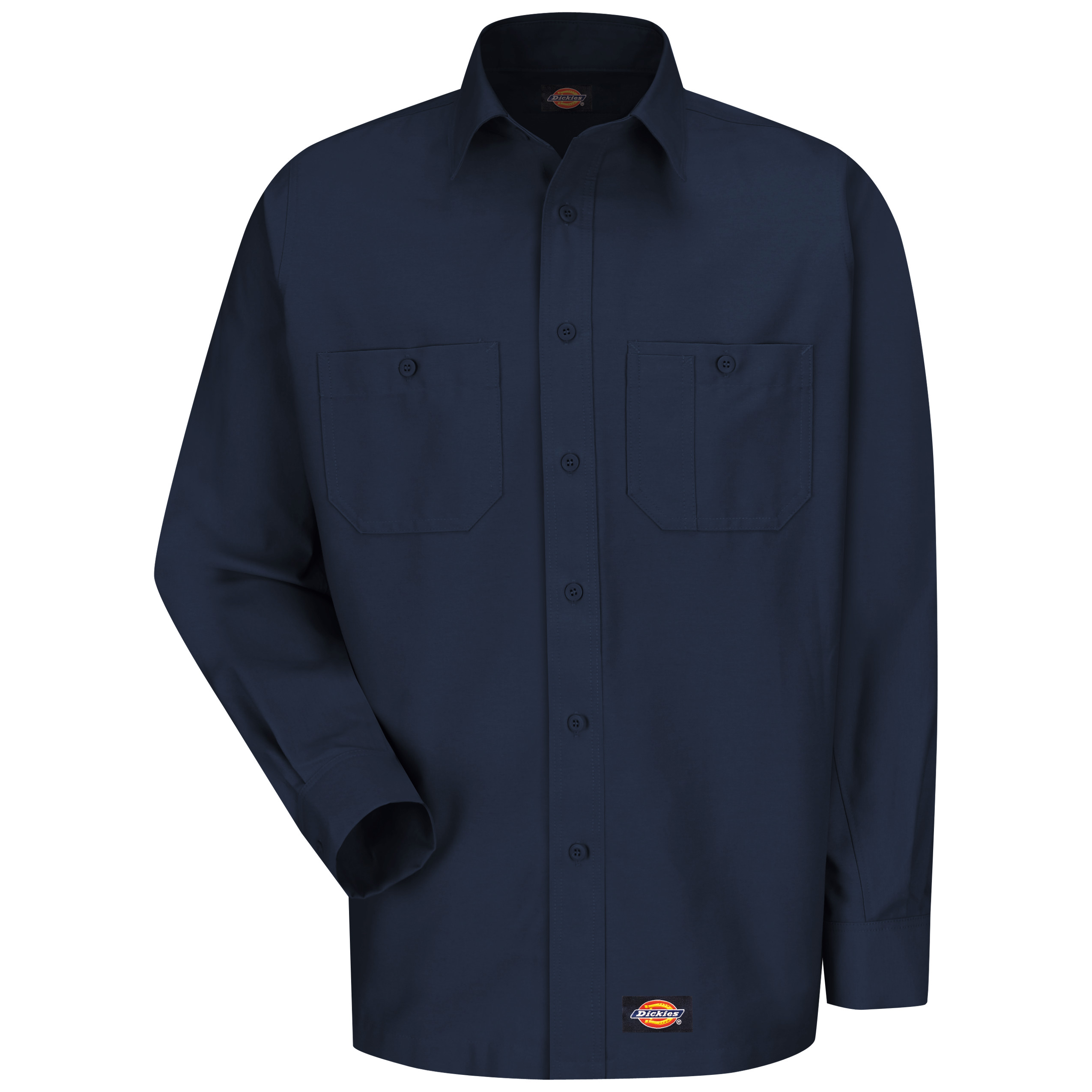 Dickies® Men's Canvas Long-Sleeve Work Shirt 1