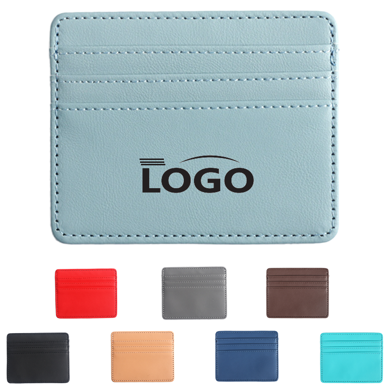 Multi-Pocket Leather Style Card Holder 4