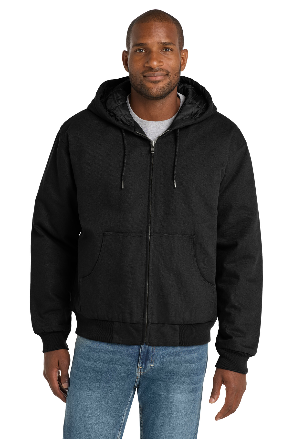 CornerStone - Duck Cloth Hooded Work Jacket. J763H 29