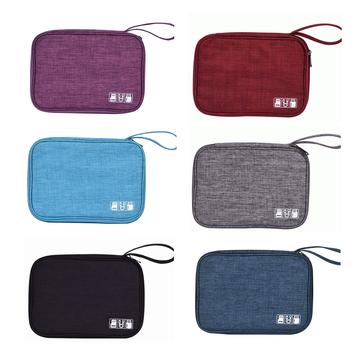 Travel Electronics Cable Organizer Bag 6