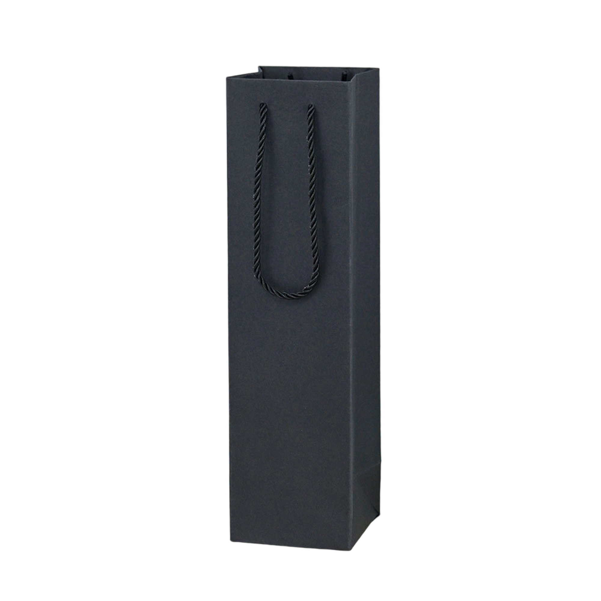 Paper Single Wine Bottle Tote Bag With Twisted Handle 10