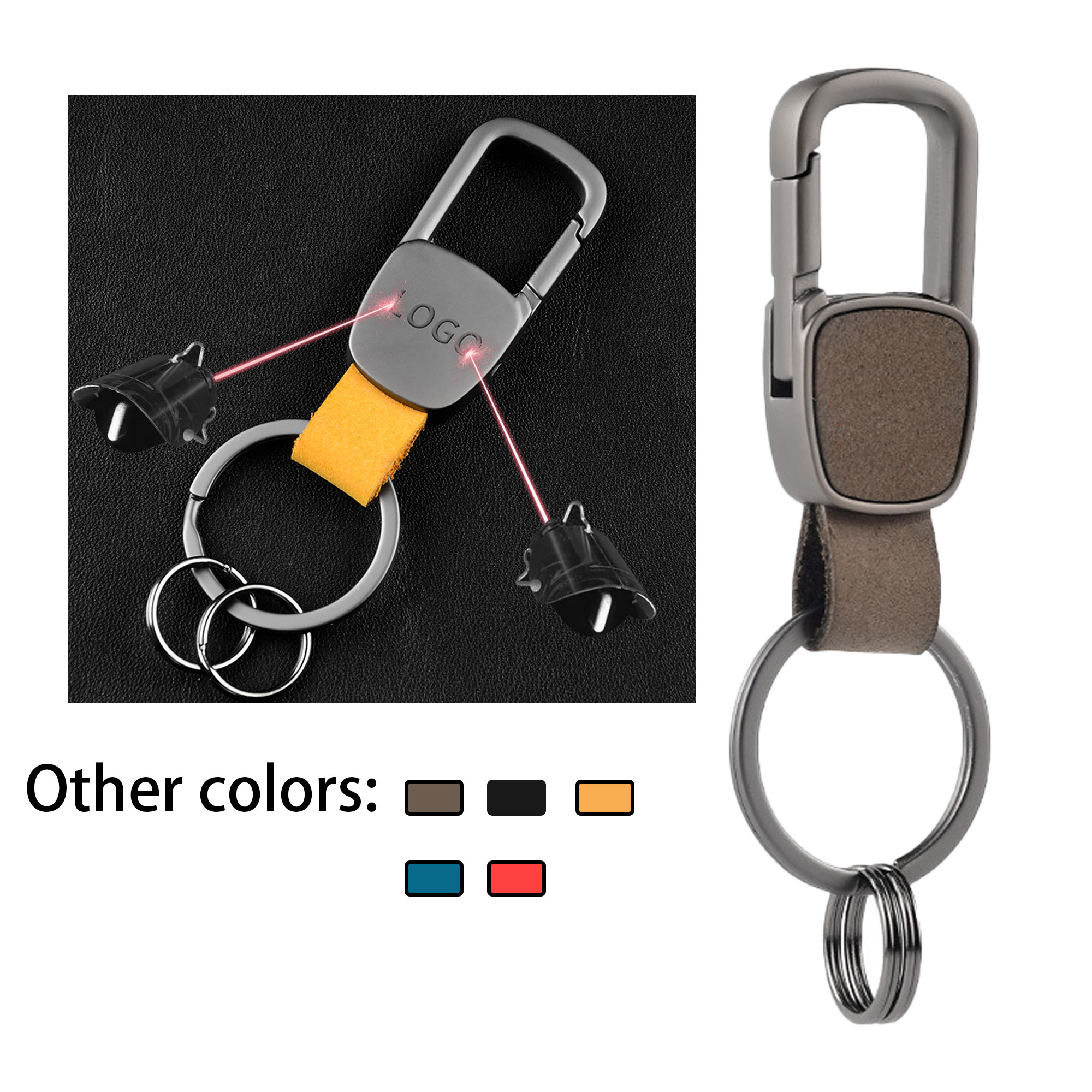 Leather Keychain Strap 1
