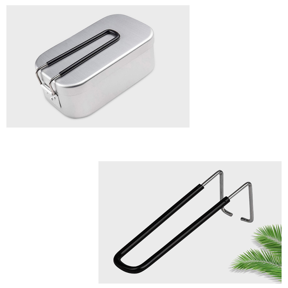 500ML Camping Aluminum Lunch Box 2