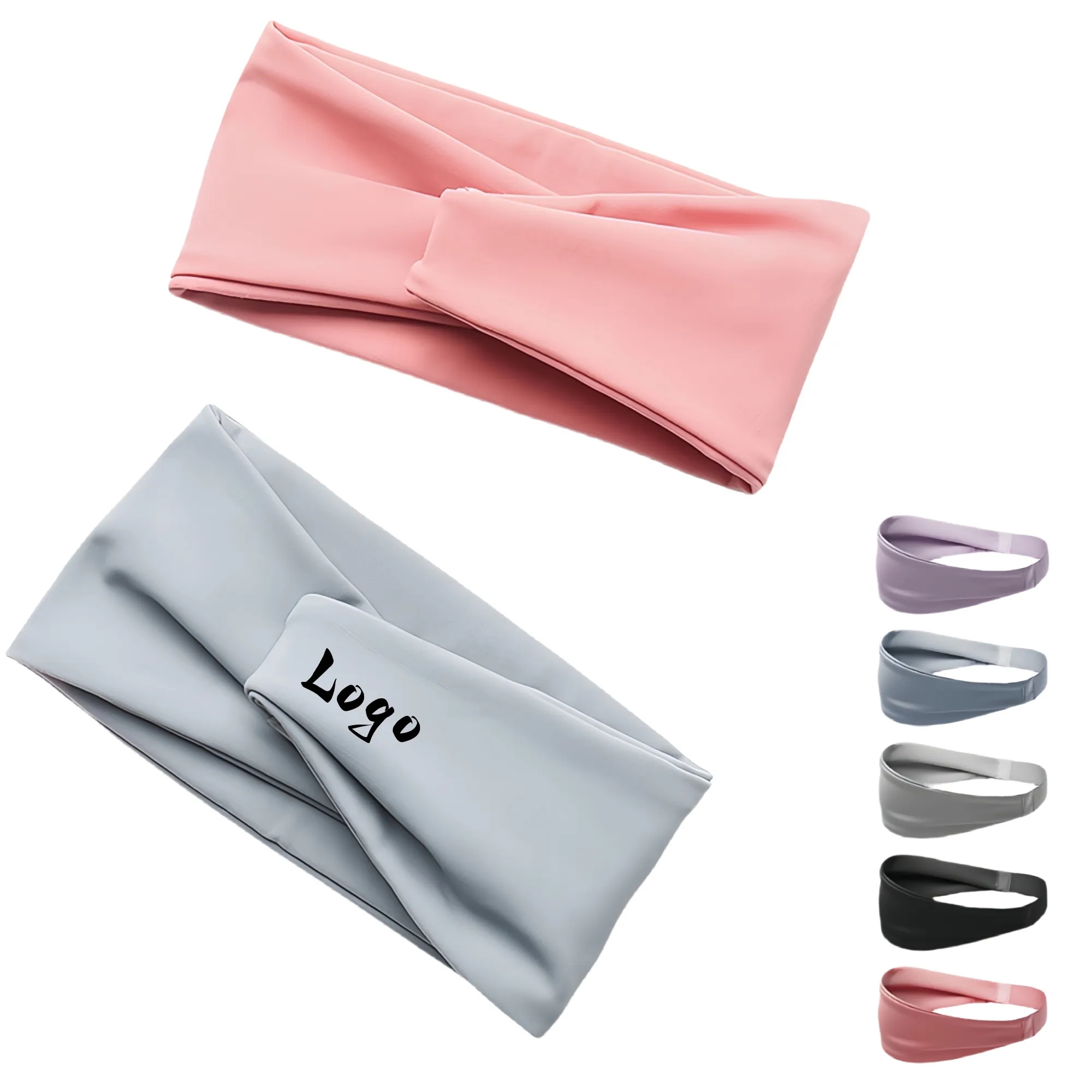 MOQ100 Sports Sweat-Absorbing Headband 1