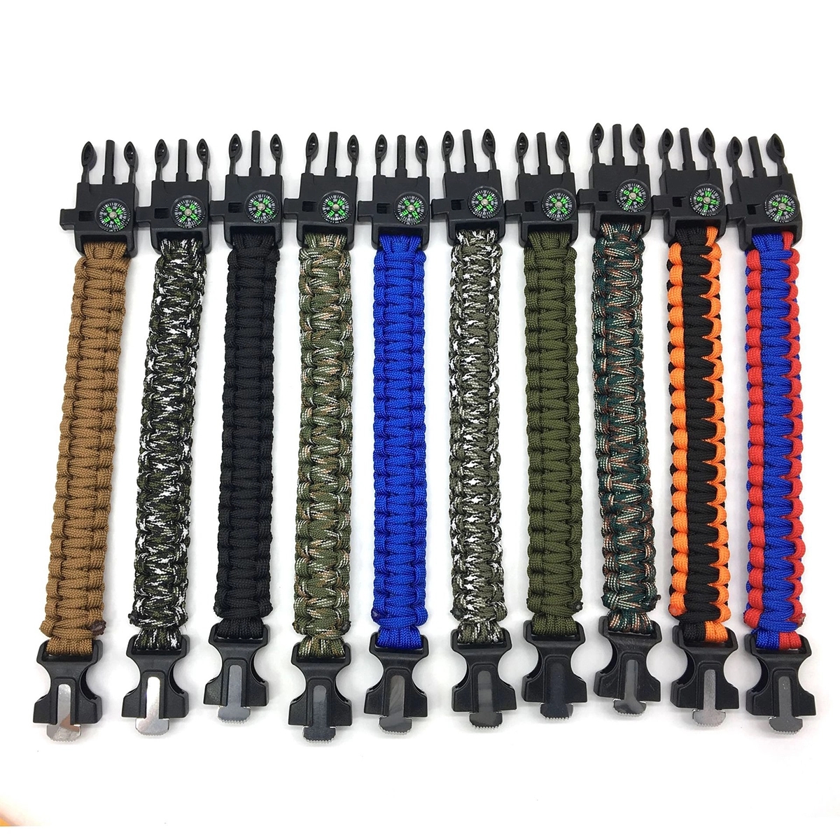 5 in 1 Multifunctional Emergency Survival Paracord Bracelet 2