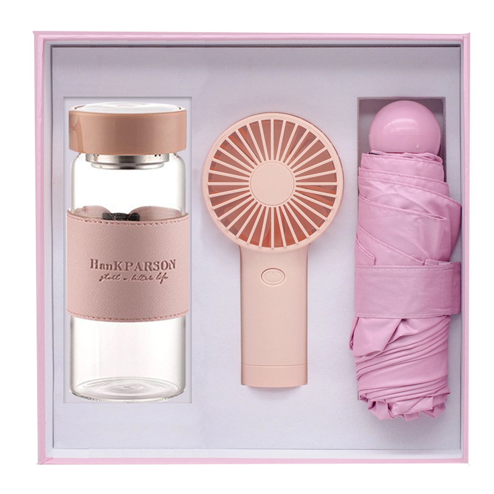 Fan Umbrella Cup Gift Box Set 3