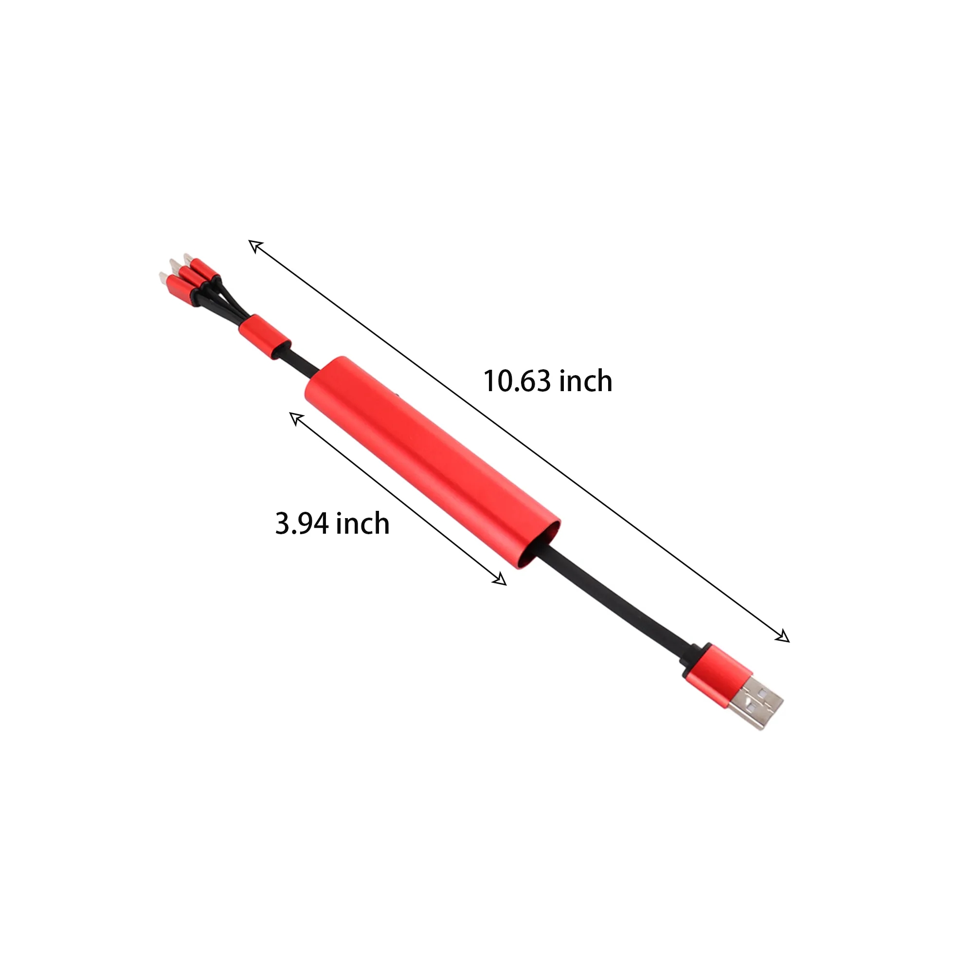 Portable 3-in-1 Retractable Charging Cable 5