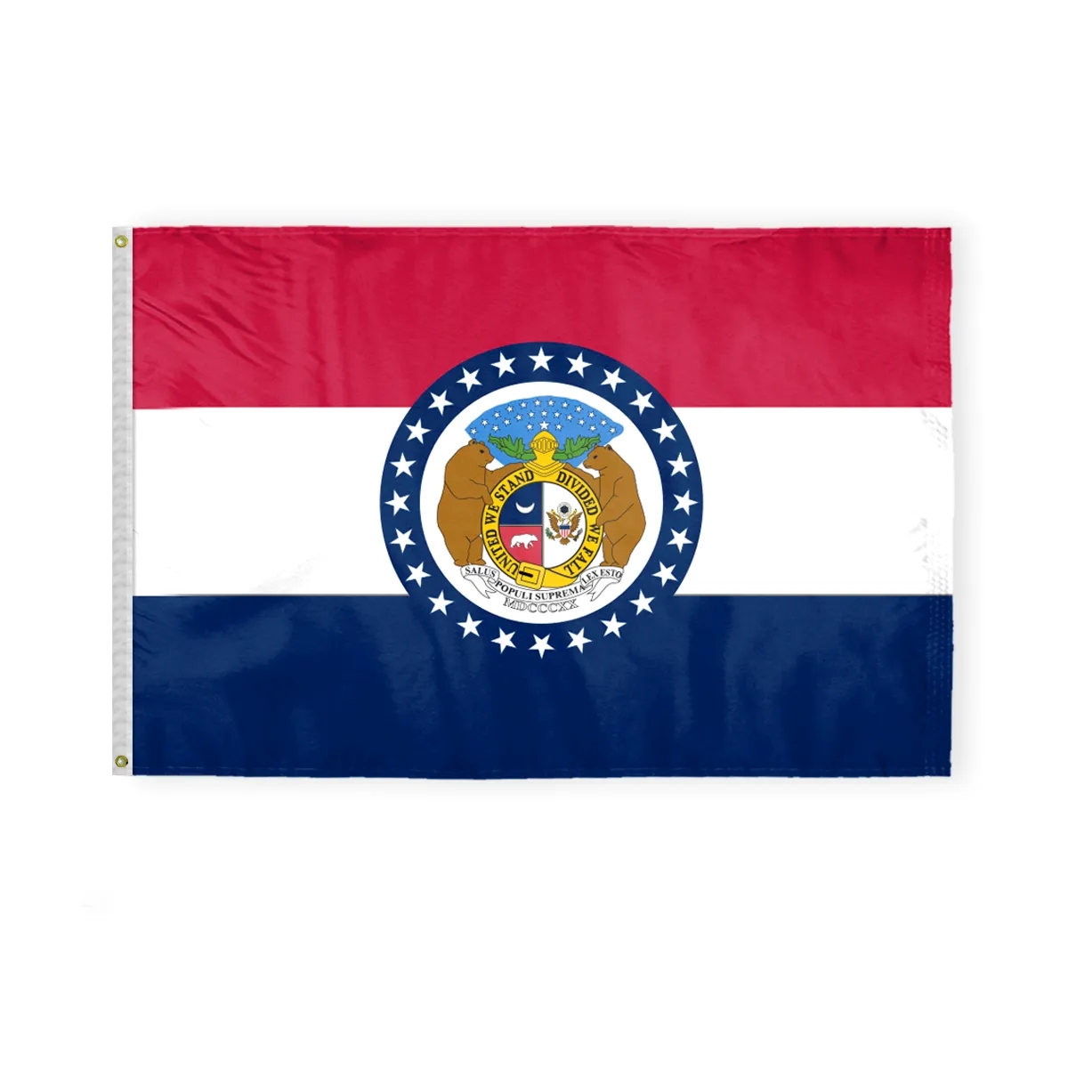 12"x18" to 8'x12' Missouri Nylon Flags 1